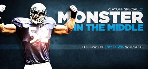 ray lewis workout|Monster In The Middle: Follow The Ray Lewis Workout .